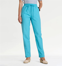 Pull On Seersucker Trouser - LT341